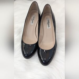 LK Bennett London Black  Wedge Size 36 1/2